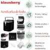 AUTOMATYCZNA KOSTKARKA DO LODU 1,2L 100W KLAUSBERG KB-7883